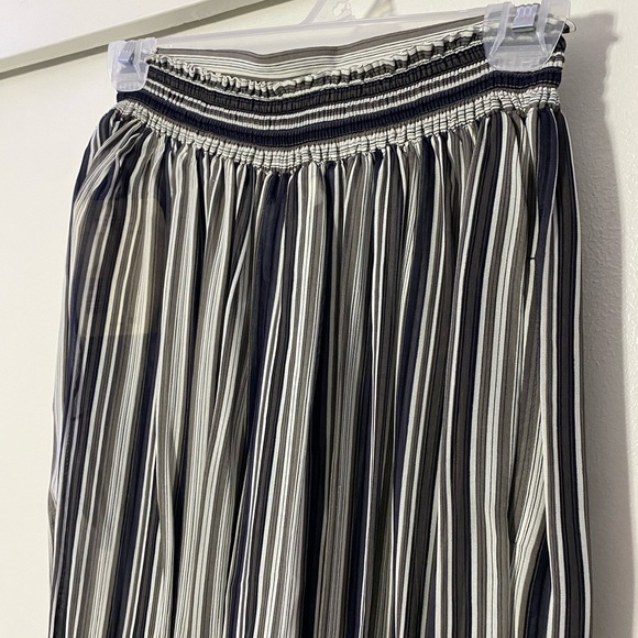 Jones & Co Size 10 90s Flowy Striped Ladies Pants - Picture 2 of 8